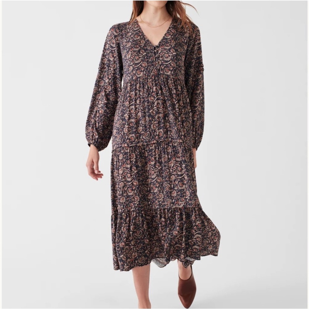 Faherty Isabelle Dress, Size Medium